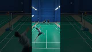 1 VS 4 Badminton Practice Lakshay Sen badminton like [upl. by Ardnazxela]