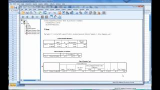 Paired Samples T Test Using SPSS [upl. by Tamarah]