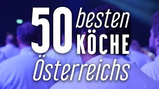 50 Best Chefs Austria 2018  Die Preisverleihung bei den Chefdays Austria in Graz [upl. by Aihsemot]