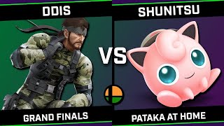 Pataka at home  GRAND FINALS  DDIS Snake vs Shunitsu PeachJigglypuff  Smash Ultimate [upl. by Ahselef]