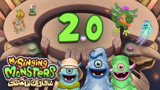 My Singing Monsters Composer  Version 20 Update Showcase [upl. by Amandy996]