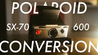 SUPER EASY SX70 to Polaroid 600 Conversion [upl. by Haon]