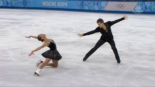 HDp60 Elena Ilinykh  Nikita Katsalapov RUS Free Dance 2014 Sochi Olympic Games [upl. by Ymer]