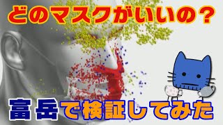 不織布マスクと手作り布マスクどっちがいい！？素材で変わる飛沫の広がり方をスパコン富岳が検証！【マスクにゃんニュース】 [upl. by Irod316]