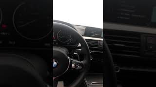 BMW 320i Msport package 2018 sound system [upl. by Owades]