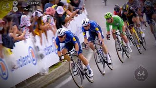 Sprint Leadout PERFECTION for Cavendish  Tour de France Stage 10 2021 [upl. by Notsreik]