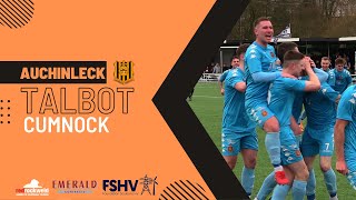 Cumnock v Auchinleck Talbot [upl. by Eedrahs]