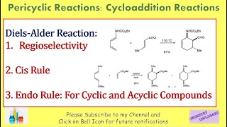 Pericyclic Reactions Diels Alder Reaction [upl. by Nuawad]