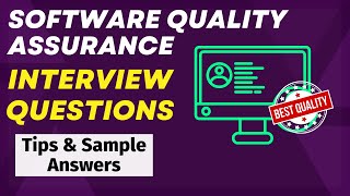 Software Quality Assurance Interview Questions and Answers  QA Interview Questions [upl. by Ydur]