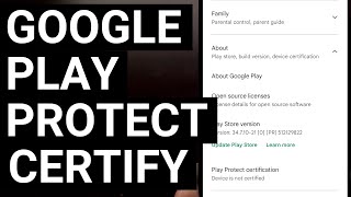 How to Manually Add a Device to Google Play Protect Certification [upl. by Josey]