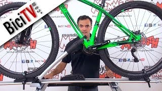 El mejor portabicis de techo para bici completa Whispbar WB201 [upl. by Harmony277]