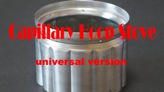 Capillary Hoop Stove  universal [upl. by Harper472]