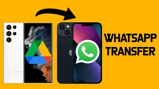 Google Drive ile Whatsapp Yedeği iPhonea Nasıl Aktarılır Google Drive ile Whatsapp Mesaj Aktarımı [upl. by Arykahs]