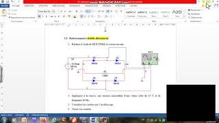 Redressement Bouble Alternances Simulation Multisim [upl. by Daniyal196]