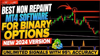 Best Non Repaint MT4 Software For Binary Options  97 Accuracy With Unlimited Signals mt4 [upl. by Aicenev]