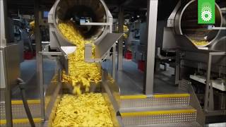 Flavouring chipslijn Bulkhandling  Overveld Machines [upl. by Piane]