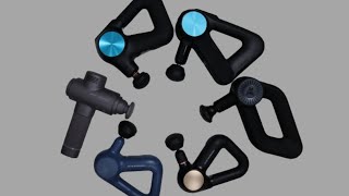 Comparing The Most Popular Massage Guns Theragun vs Hypervolt vs Bob and Brad [upl. by Nilpik]