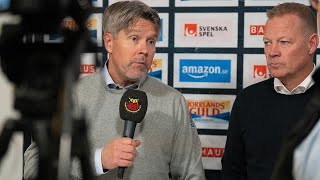 Presskonferens  Luleå Hockey  Timrå IK  20230916 [upl. by Birk]