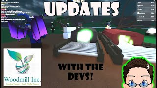 Roblox  Woodmill Inc WMI  Bigger Updates [upl. by Atenek]