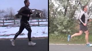 Running Achilles Tendonitis Running Gait Analysis and Form Correction [upl. by Etteoj]