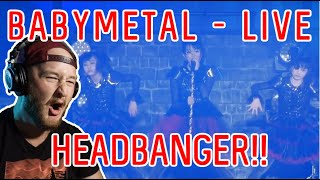 REACTION  Babymetal  Headbanger  Live in Japan  Legend 97 [upl. by Bevan]