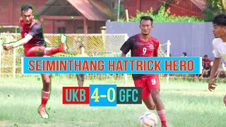 UKB vs GFC  Seiminthang Hattrick  PuSeikam Memorial Tournament 2022Throwback [upl. by Nevuer]