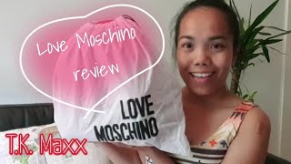 Affordable Love Moschino Backpack Reveal LoveMoschinobags [upl. by Oulman204]