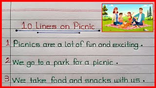 1020 lines on Picnic  Picnic with FriendsFamily  Picnic Information  Picnic Essay [upl. by Bessie]