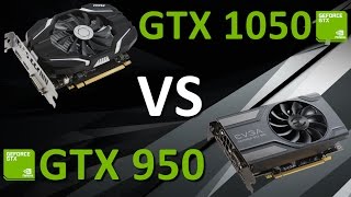 GTX 1050 vs GTX 950  Comparison amp Benchmarks [upl. by Aisyle]