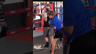 102724 Peyton doing some boxing ring work boxing boxingtraining boxingworkout [upl. by Leraj689]