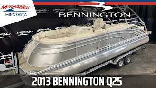 2013 Bennington Q25 For Sale at MarineMax Rogers MN [upl. by Vail734]