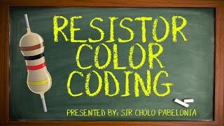 RESISTOR COLOR CODING LESSON [upl. by Sucramed]