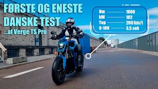 Første danske test af Verge TS Pro [upl. by Hebner]