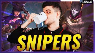 Meu tipo FAVORITO de AD CARRY Os SNIPERS do LoL [upl. by Emmye]