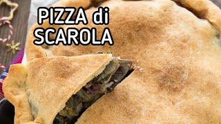 La PIZZA DI SCAROLA più buona del Mondo Ricetta SENZA LIEVITAZIONE  Chiarapassion [upl. by Yuu]