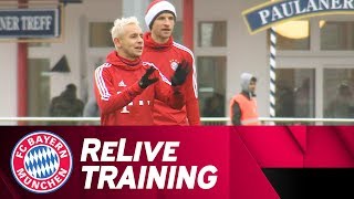 FC Bayern Training after Paris St Germain  ReLive [upl. by Hild]