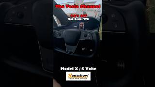 Hansshows Model X  S Yoke Upgrade GameChanger tesla HansshowOfficialHansshowOfficial [upl. by Nniroc591]