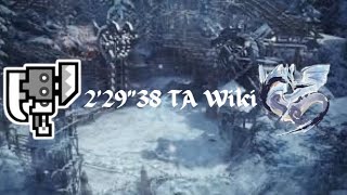 MHWIB Switch Axe TA Wiki Solo Velkanna 229 [upl. by Trev]