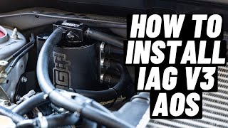 How to Install IAG V3 AOS on a Subaru [upl. by Feliza]