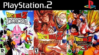 All Dragon Ball Games on PS2 [upl. by Teleya]