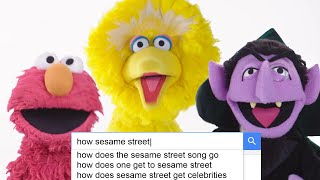 The Cast of Sesame Street Answers the Webs Most Searched Questions  WIRED [upl. by Fitzsimmons]