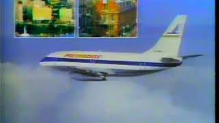 1979 Piedmont Airlines Commercial  New Cities  Hello Piedmont Airlines [upl. by Aicineohp374]