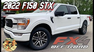 Is the 2022 F150 STX a Basic Work Truck Not New FX4 50L V8 Walkaround Review and Coldstart [upl. by Caiaphas]