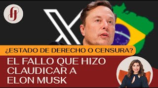 El fallo que hizo claudicar a Elon Musk ¿estado de derecho o censura EP 47 elonmusk brasil [upl. by Opiuuk956]