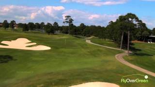 Sandestin Golf Club  drone aerial video  Baytowne  Hole01 [upl. by Scheers703]