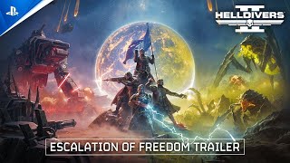 Helldivers 2  Escalation of Freedom Announcement Trailer  PS5 amp PC Games [upl. by Siurad]