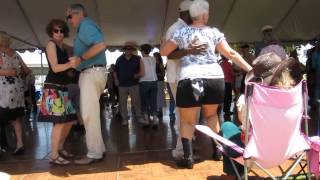 Zydeco dancing at Gator By the Bay 2014 [upl. by Alston]