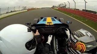 Caterham 620R lap of Silverstone with F1 driver Kamui Kobayashi [upl. by Irb]