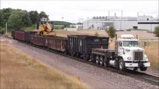 Brandt Rail Truck Heading West on The Altoona Sub [upl. by Enymzaj714]