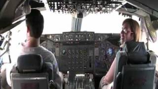 Tour of old QANTAS Boeing 747200 at Longreach [upl. by Aninat13]